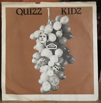 Tumnagel för auktion "Quizz Kidz - Fruitcake + 2 - Mega rare svensk DIY punk "