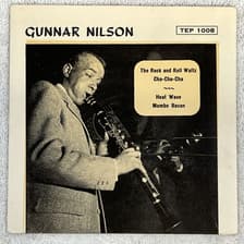 Tumnagel för auktion "GUNNAR NILSON the rock and roll waltz 7"ep TRIOLA TEP 1008 *** NICE MAMBO ***"