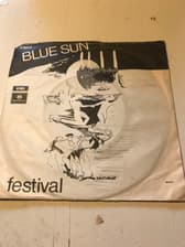 Tumnagel för auktion "BLUE SUN FESTIVAL 7” Single 1970 Dansk Psych Rock"