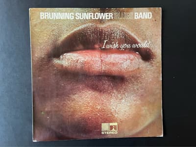 Tumnagel för auktion "Brunning Sunflower Blues Band – I Wish You Would (1970) LP"