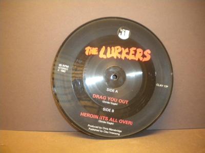 Tumnagel för auktion "THE LURKERS - DRAG YOU OUT - PICTURE DISC"