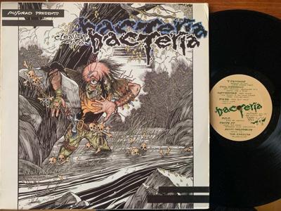 Tumnagel för auktion "VA CLEANSE THE BACTERIA LP / '85 US Press Punk Hardcore Pushead Mob 47"