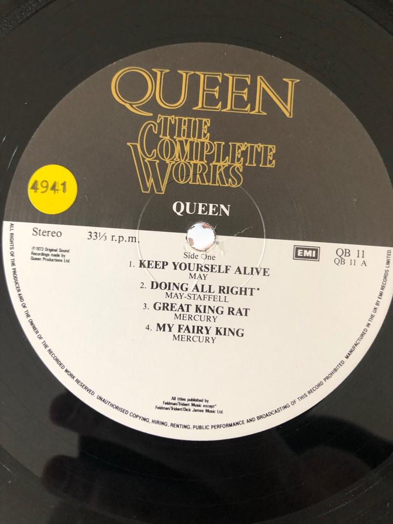 Queen the complete works (14 LP box set) Vinylkoll
