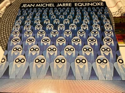 Tumnagel för auktion "Jean Michel Jarre - Equinoxe, Vinyl Lp"