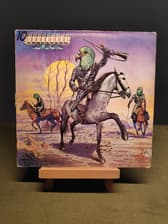 Tumnagel för auktion "BUDGIE bandolier LP -75 ger MAPS 8092 gema ***hard rock classic***"