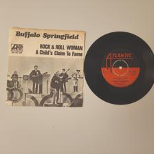 Tumnagel för auktion "BUFFALO SPRINGFIELD-ROCK&ROLL WOMAN RARE"