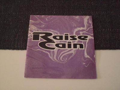 Tumnagel för auktion "Raise Cain - Crash N' Burn 7" [ EX ] RARE Swedish Metal 1992"