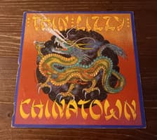 Tumnagel för auktion "Thin lizzy - Chinatown Vinyl LP classic hard rock Phil Lynnot"