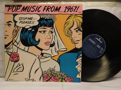 Tumnagel för auktion "POP MUSIC FROM 1967 - V/A - LICHTENSTEIN STYLE COVER"