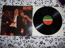 Tumnagel för auktion "AC DC - IF YOU WANT BLOOD..., LP 1978 ATLANTIC SVENSK PRESS SO 19 212"