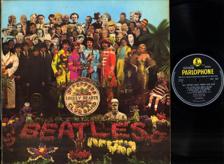 Tumnagel för auktion "THE BEATLES - SGT PEPPERS LONELY HEARTS CLUB BAND - PCS 7027"