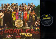 Tumnagel för auktion "THE BEATLES - SGT PEPPERS LONELY HEARTS CLUB BAND - GF"