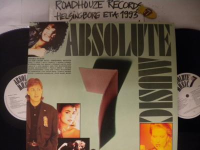 Tumnagel för auktion "ABSOLUTE MUSIC - 7 - 2 -LP - V/A"