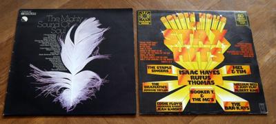 Tumnagel för auktion "SOUND OF SOUL 2 LP I Hayes A King Chi Lites E Floyd Bar Kays"