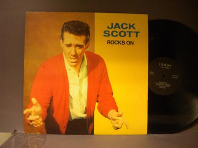 Tumnagel för auktion "JACK SCOTT - ROCKS ON"