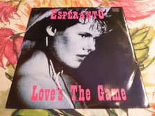 Tumnagel för auktion "ESPERANTO - MAXI - "LOVE´S THE GAME" - 1987 - ROCK - SIMON PHILLIPS / TOTO!!++++"