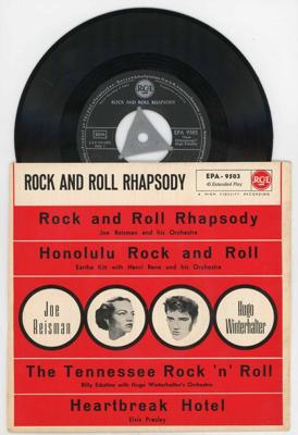Tumnagel för auktion "Elvis Presley- Rock 'n roll fantasy - EPA-9503 - RCA"