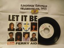 Tumnagel för auktion "FERRY AID/THE SUN - LET IT BE - V/A"