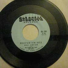 Tumnagel för auktion "Vinyl-singel - Hoke Simpson - Mountain Dew Rock / Number One"