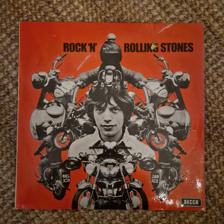 Tumnagel för auktion "The Rolling Stones - Rock N Rolling Stones Vinyl LP"