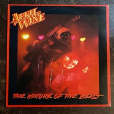 Tumnagel för auktion "APRIL WINE - The Nature Of The Beast 1981. US Press! Originalinner! Prog-rock LP"