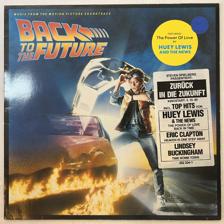 Tumnagel för auktion "V/A back to the future LP -85 Ger MCA 252 334-1 ** KULT ** soundtrack"