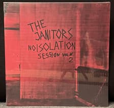 Tumnagel för auktion "The Janitors – Noisolation Session Vol *2 RARE Psych Rock LP 2022 Still Sealed"