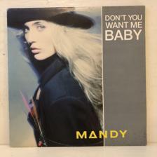 Tumnagel för auktion "Mandy (Smith) - Don’t You Want Me Baby 12” 1989 (ncb-press) Human League"