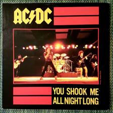 Tumnagel för auktion "AC/DC - You shook me all night long (7" UK press)"