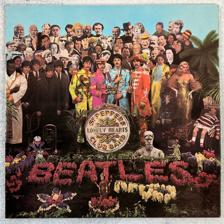 Tumnagel för auktion "THE BEATLES Sgt Peppers lonely hearts club band LP -67 UK PARLOPHONE PCS 7027"