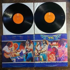 Tumnagel för auktion "REO SPEEDWAGON - You Get What You… 1977. US Press! FOC. AOR. Prog-rock. 2-LP"