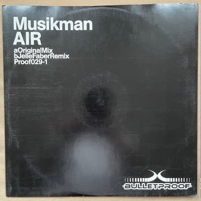 Tumnagel för auktion "Musikman (Marcos) - AIR (Bulletproof Rec 12" Trance UK 2002 / Jelle Faber Remix)"
