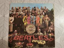 Tumnagel för auktion "Beatles, LP, Sgt. Pepper´s Lonely Hearts Club Band"