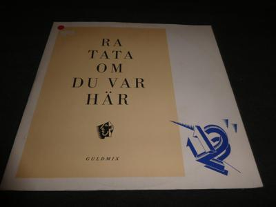 Tumnagel för auktion "Ratata - Om du var här+As long as I have (with Frida of Abba) - SWE 12" - 1987"