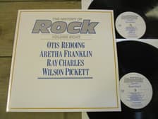 Tumnagel för auktion "133 The History Of Rock Volume Eight - Otis Redding,Aretha Franklin,Ray Charles"