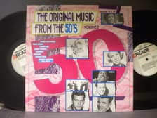 Tumnagel för auktion "THE ORIGINAL MUSIC FROM THE 50´S - VOLUME 2 - 2 -LP - V/A"