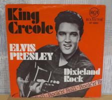 Tumnagel för auktion "ELVIS PRESLEY :: KING CREOLE/DIXIELAND ROCK (7`) GER Orig"