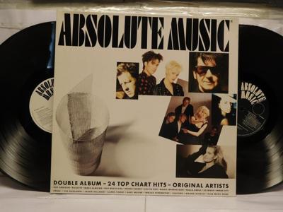Tumnagel för auktion "ABSOLUTE MUSIC - 6 - 2-LP - V/A"