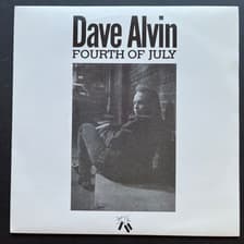 Tumnagel för auktion "DAVE ALVIN - FOURTH OF JULY. VINYL 7" SINGEL UK -87. INDIE-ROCK"