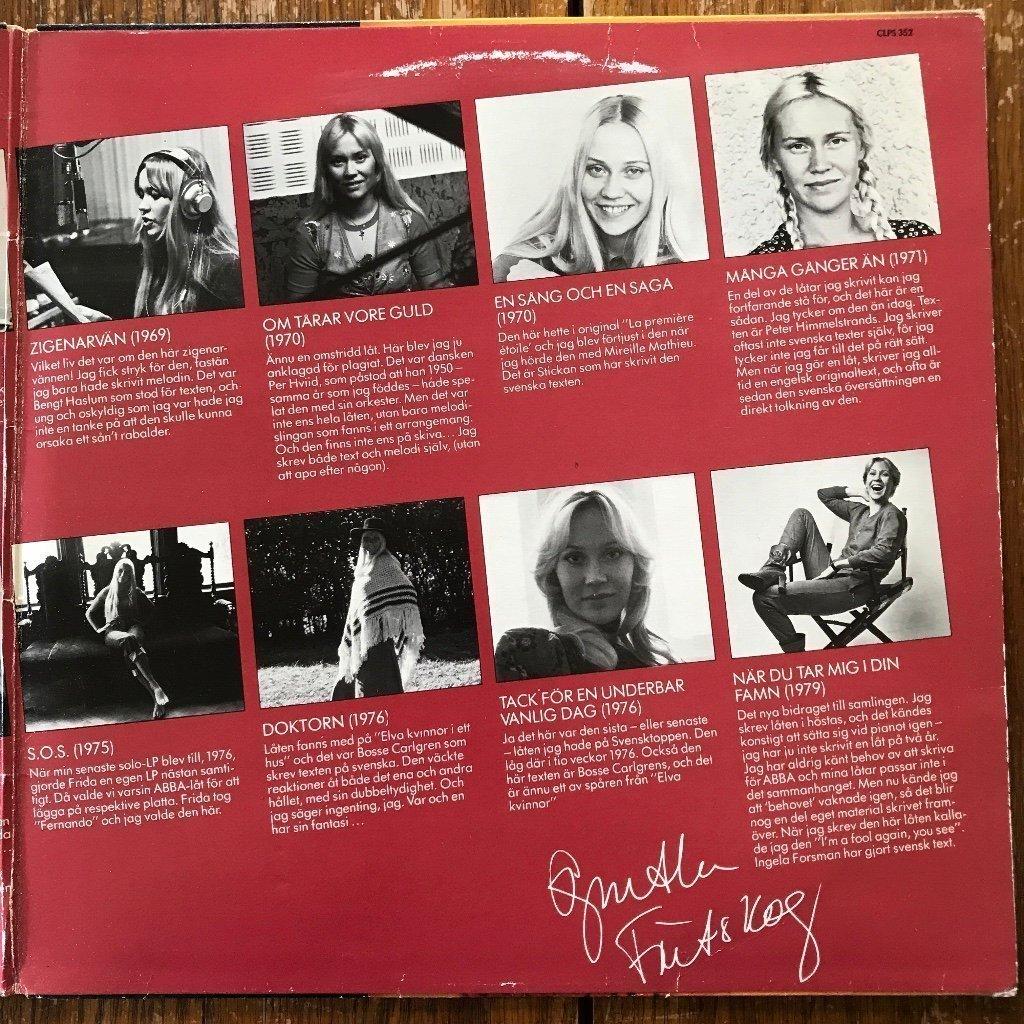 Fältskog Tio År Med Vinyl Album 1979 Vinylkoll