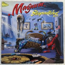 Tumnagel för auktion "MAGNUM sleepwalking LP -92 Swe POLYDOR 517 494-1 *** RARE HARD ROCK ***"