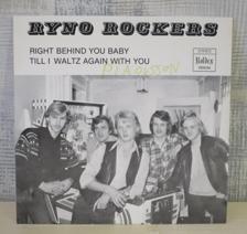 Tumnagel för auktion "RYNO ROCKERS ::RIGHT BEHIND YOU BABY (7") SWE Press"