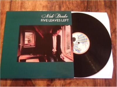 Tumnagel för auktion "Nick Drake / Five Leaves Left (Nypress / Nyskick / LP 1969)"