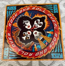 Tumnagel för auktion "KISS - Rock And Roll Over (Vinyl) west Germany"