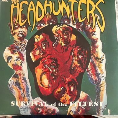 Tumnagel för auktion "THE HEADHUNTERS VINYL LP 1975 ARISTA RECORDS"