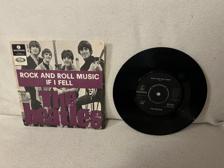 Tumnagel för auktion "The Beatles – Rock And Roll Music SWEDEN ORIGINAL 1965 FINT SKICK !"