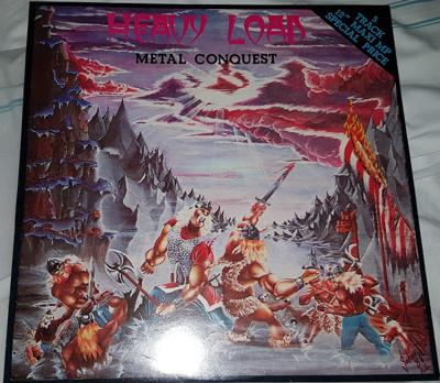 Tumnagel för auktion "Heavy Load Metal Conquest Vinyl"