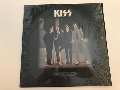 Tumnagel för auktion "KISS - Dressed To Kill USA NBLP 7016 Near Mint"