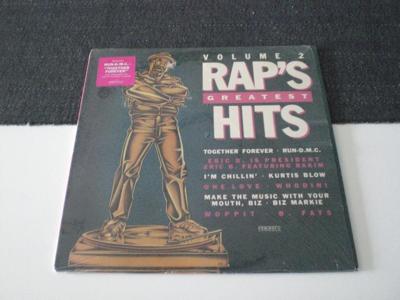 Tumnagel för auktion "V/A - Rap's Greatest Hits Volume II [TOPPEX]  Run DMC m fl"