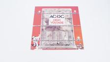 Tumnagel för auktion "AC/DC High Voltage LP Australia Hard Rock Hårdrock"